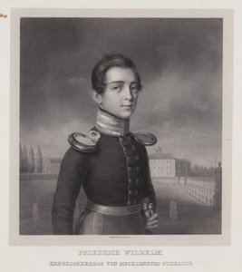 Fryderyk Wilhelm, dziedziczny wielki książę Meklemburgii-Strelitz (lito) autorstwa German School