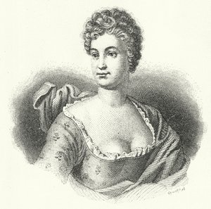 Friederike Caroline Neuber, niemiecka aktorka i reżyserka teatralna (grafika) autorstwa German School