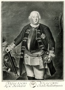 Fryderyk Wilhelm I. autorstwa German School