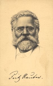 Fritz Reuter (litografia) autorstwa German School