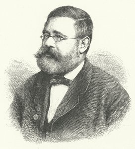 Fritz Reuter, niemiecki powieściopisarz autorstwa German School