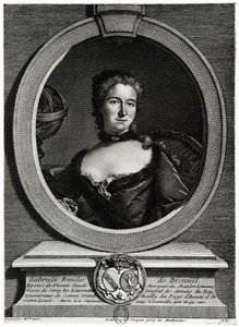 Gabriele Emilie du Chatelet autorstwa German School
