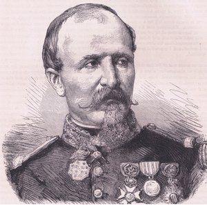 Ogólne Chanly, Cassells History of the War between France and Germany opublikowany przez Cassell and Company Limited, c.1890 (lito) autorstwa German School