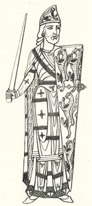 Geoffrey Plantagenet, hrabia Anjou (rycina) autorstwa German School