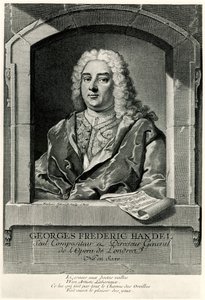 Georg Friedrich Haendel autorstwa German School