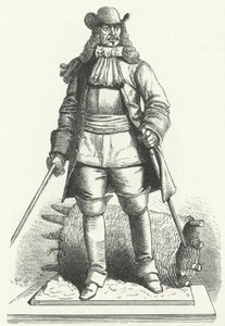Georg von Derfflinger, feldmarszałek niemiecki w armii Brandenburg-Prus (rycina) autorstwa German School