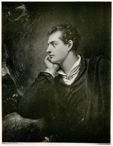 George Noel Gordon Lord Byron, 1884-90 (fototyp) autorstwa German School