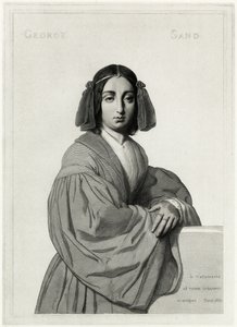 George Sand, 1884-90 autorstwa German School