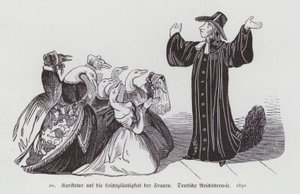 Niemiecki komiks o łatwowierności kobiet autorstwa German School