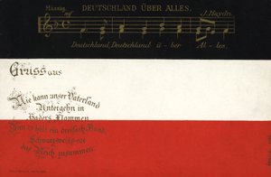 Hymn Niemiec (kolor lito) autorstwa German School