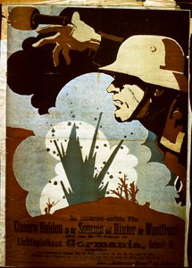 Niemiecki plakat filmu wojennego