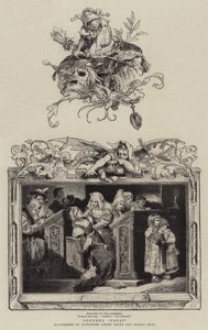 „Faust” Goethego (rycina) autorstwa German School