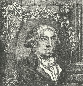 Gottfried August Burger, niemiecki poeta (grafika) autorstwa German School