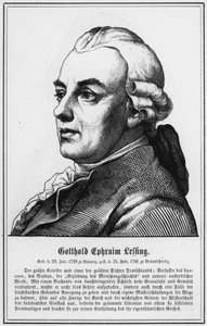 Gotthold Ephraim Lessing (grafika) autorstwa German School