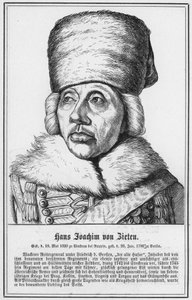Hans Joachim von Zieten (grafika) autorstwa German School