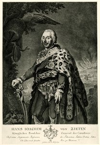 Hans Joachim von Zieten autorstwa German School