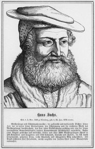 Hans Sachs (grafika) autorstwa German School