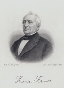 Heinrich Kruse, niemiecki dramaturg i publicysta (grafika) autorstwa German School