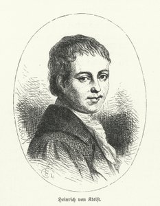 Heinrich von Kleist , niemiecki poeta, dramaturg, powieściopisarz i opowiadacz (lito) autorstwa German School