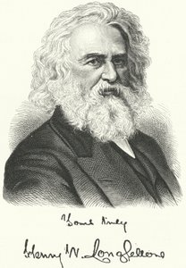 Henry Wadsworth Longfellow, amerykański poeta i profesor (grafika) autorstwa German School