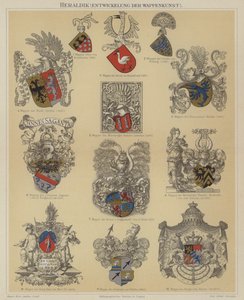 Heraldyka (kolor lito) autorstwa German School