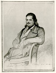 Honoré de Balzac autorstwa German School
