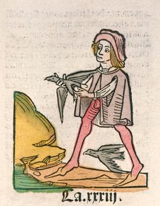 Hortus Sanitatis [Ogród Zdrowia] Jacoba Meydenbacha opublikowany w 1491 r. (drzewryt) autorstwa German School