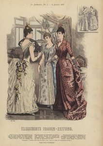 Ilustracja do Illustrirte Frauen-Zeitung (kolor lito) autorstwa German School