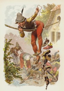 Ilustracja do Till Eulenspiegel autorstwa German School