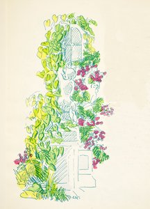 Ilustracja ze Stylu, wyd. 1922 (odbitka w pochoirze) autorstwa German School