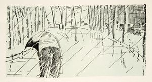 Ilustracja ze Styl, wyd. 1922 (druk pochoir) autorstwa German School