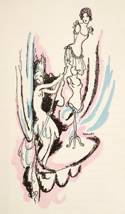 Ilustracja ze Styl, wyd. 1922 (druk pochoir) autorstwa German School