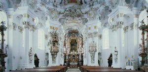 Widok wnętrza kościoła (foto) autorstwa German School