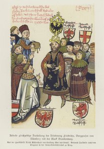 Inwestytura Fryderyka V, burgrabiego norymberskiego autorstwa German School