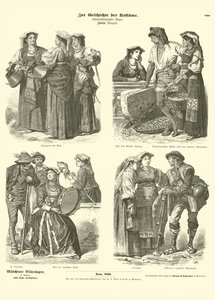 Stroje włoskie, koniec XIX wieku autorstwa German School