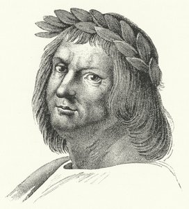 Jacopo Sannazaro, włoski poeta (grafika) autorstwa German School