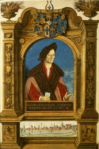 Jakob Fugger, z Sekretnej księgi honorowej rodziny Fugger autorstwa German School