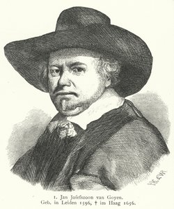 Jan van Goyen, malarz holenderskiego Złotego Wieku (grafika) autorstwa German School