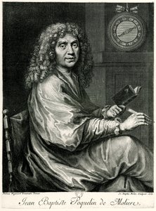 Jean Baptiste Moliere autorstwa German School