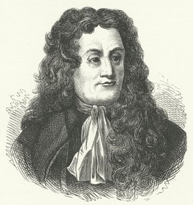 Jean de la Fontaine, francuski bajkopisarz (grafika) autorstwa German School