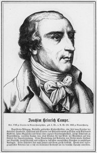 Joachim Heinrich Campe (grafika) autorstwa German School