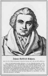 Johann Gottfried Eichhorn (grafika) autorstwa German School