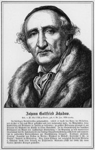 Johann Gottfried Schadow (grafika) autorstwa German School