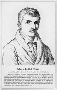 Johann Gottlieb Seume (grafika) autorstwa German School