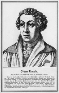 Johann Reuchlin (grafika) autorstwa German School