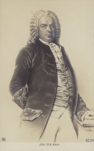 Johann Sebastian Bach, niemiecki kompozytor, organista, klawesynista, altowiolista i skrzypek epoki baroku (1685-1750) autorstwa German School