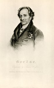 Johann Wolfgang von Goethe autorstwa German School