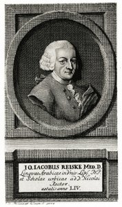 Johannes Jakob Reiske autorstwa German School