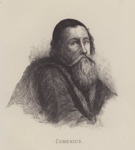 John Amos Comenius, czeski filozof, teolog i działacz edukacyjny (lito) autorstwa German School