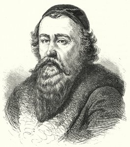 John Amos Comenius, filozof i teolog morawski (grafika) autorstwa German School